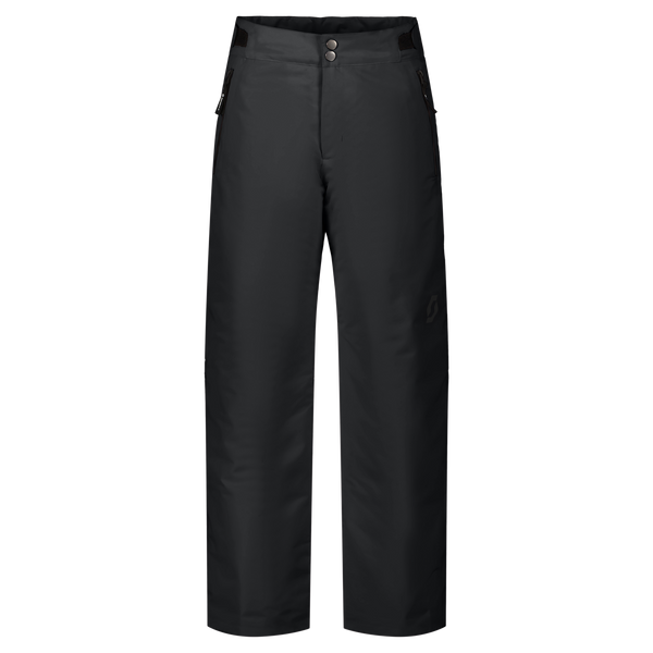 SCOTT Ultimate Dryo Wintersporthose Kinder – Black Vorderansicht