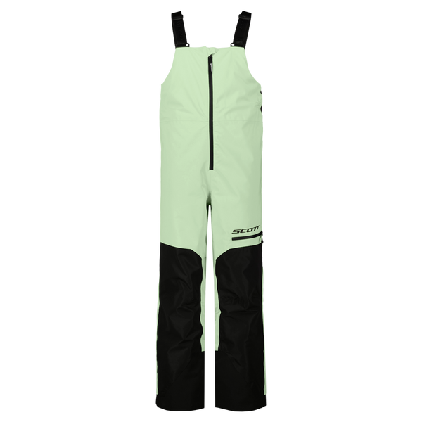 SCOTT Vertic Bib: salopette da sport invernali per bambini – Vapour Green, vista frontale