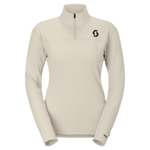 SCOTT Defined Light Midlayer-Pullover Damen – Latte Beige – Vorderansicht