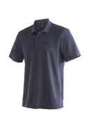 Maier Sports M ULRICH - night sky S Normal - Regular Fit Polo - Shirt - PeakStyle