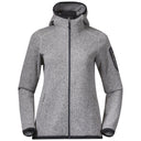 Bergans W KAMPHAUG KNITTED HOODIE - PeakStyle