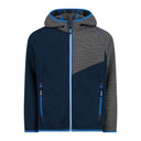 CMP BOYS JACKET FIX HOOD JACQUARD KNITTED - PeakStyle