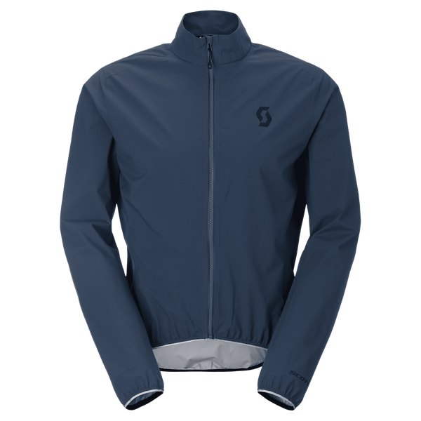 SCOTT Endurance Waterproof Fahrradjacke Herren Dusk Blue Vorderansicht