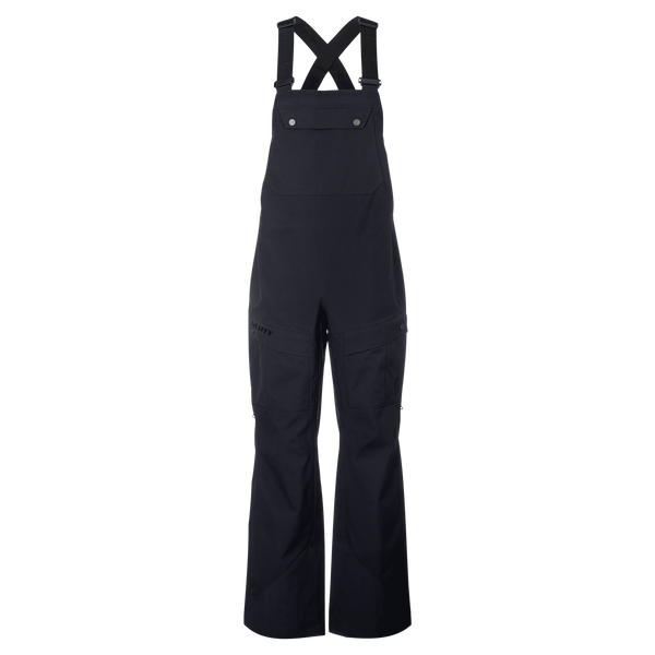 Pantalones de deportes de invierno SCOTT Vertic Utility 3L para mujer, negros. Vista frontal