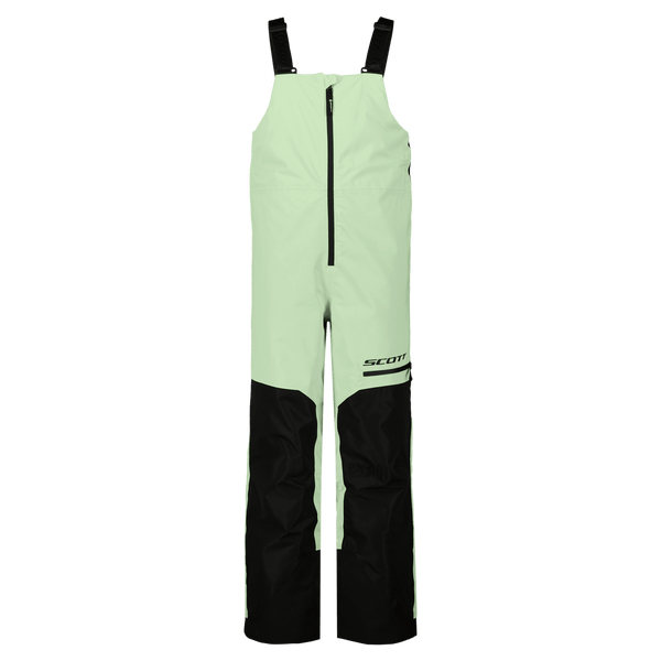 Peto de deportes de invierno SCOTT Vertic Bib para niños – Vapour Green, vista frontal