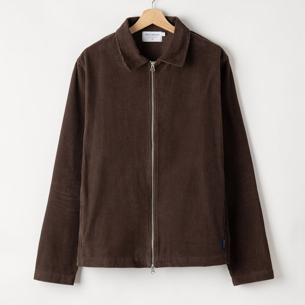 Birger Cord Jacket – Dark Chocolate – Kleiderbügelaufnahme