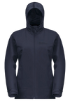 Jack Wolfskin W MOONRISE 3IN1 JACKET W night blue XXXL - PeakStyle