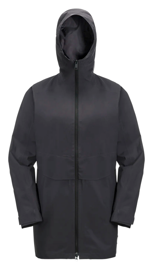 Jack Wolfskin W MAINKAI LONG JACKET W Phantom XXL - PeakStyle