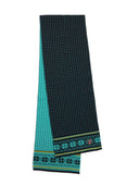 Dale Of Norway GARMISCH SCARF Marine Peacock One size - PeakStyle
