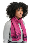 Dale Of Norway GARMISCH SCARF Raspberry Allium One size - PeakStyle