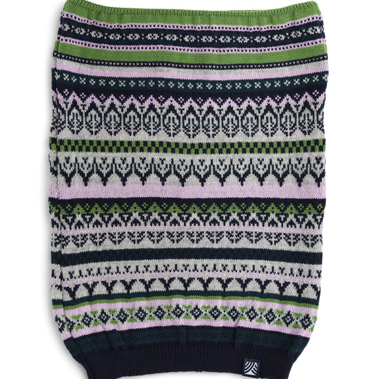 Dale Of Norway UTSIRA TUBULAR SCARF Marine Pinegreen Lightcharcoal One size - PeakStyle