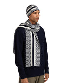 Dale Of Norway KVITEGGA SCARF Navy Offwhite One size - PeakStyle