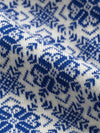 Dale Of Norway VARDÅSEN Merino-Schal Unisex – Offwhite - Ultramarine