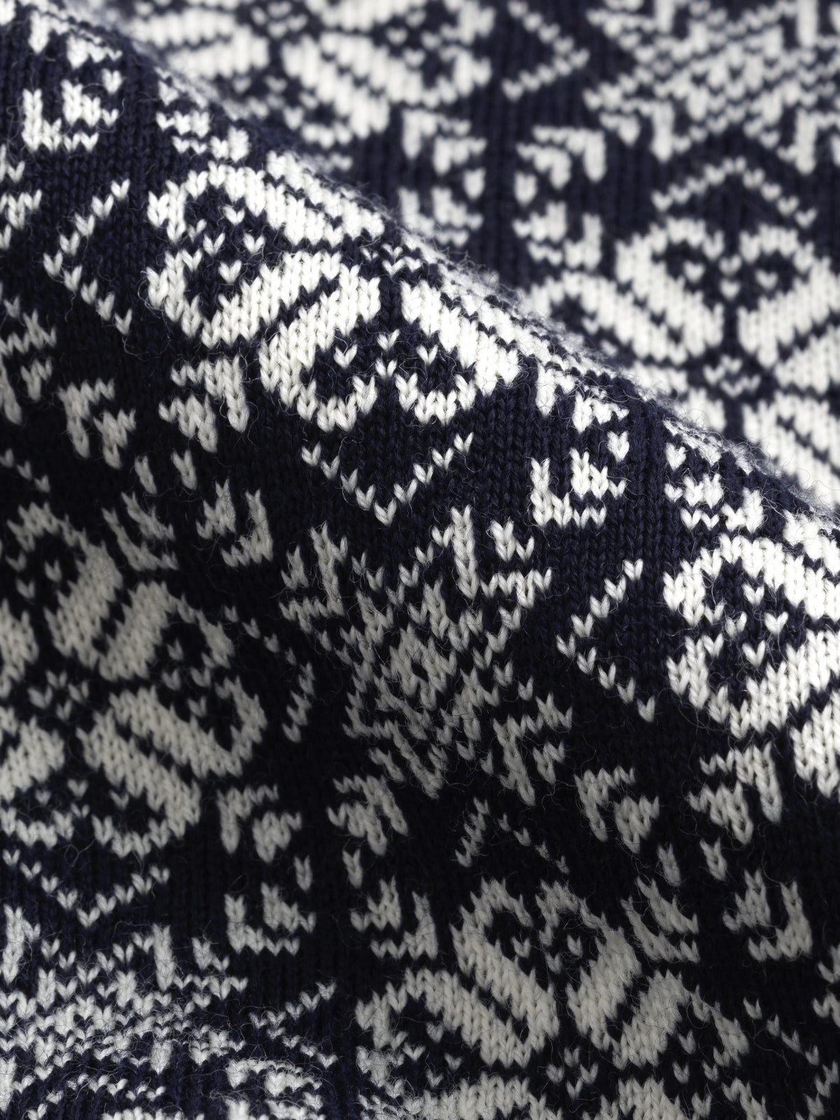 Dale Of Norway VARDÅSEN Merino-Schal Unisex – Navy - Offwhite