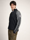 Dale Of Norway GEILO Merino-Pullover Herren – Dark Charcoal - Smoke – Seitenansicht