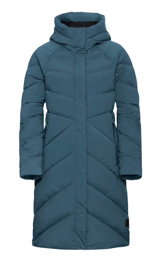 Jack Wolfskin W MARIENPLATZ COAT W RDS aluminium blue 2XL - PeakStyle