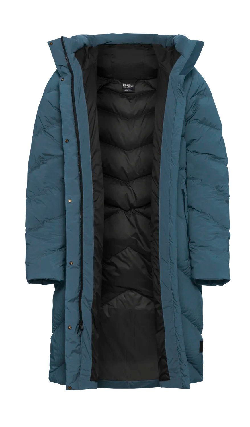 Jack Wolfskin W MARIENPLATZ COAT W RDS aluminium blue 2XL - PeakStyle