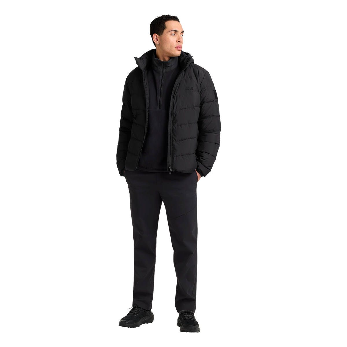 JACK WOLFSKIN COLONIUS JKT M RDS Black 3-ma110