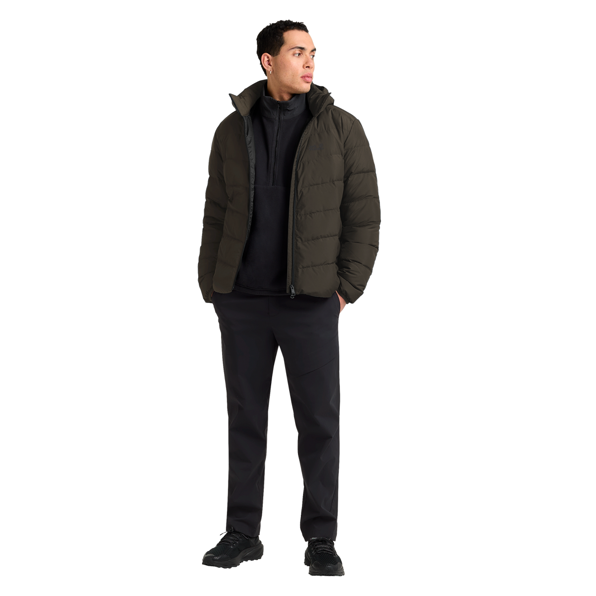 JACK WOLFSKIN COLONIUS JKT M RDS Obsidian Moss 3-ma110