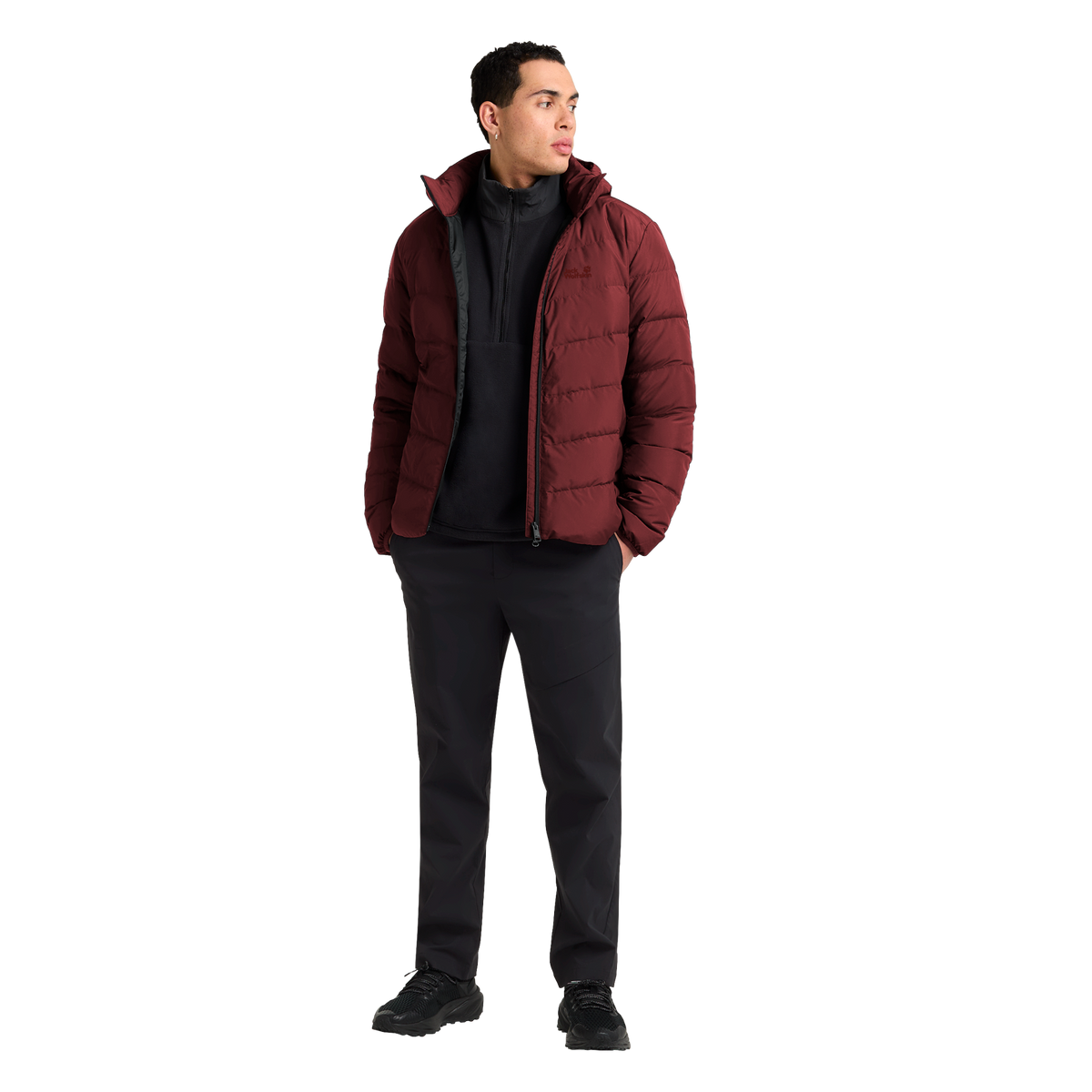 JACK WOLFSKIN COLONIUS JKT M RDS Merlot 3-ma110