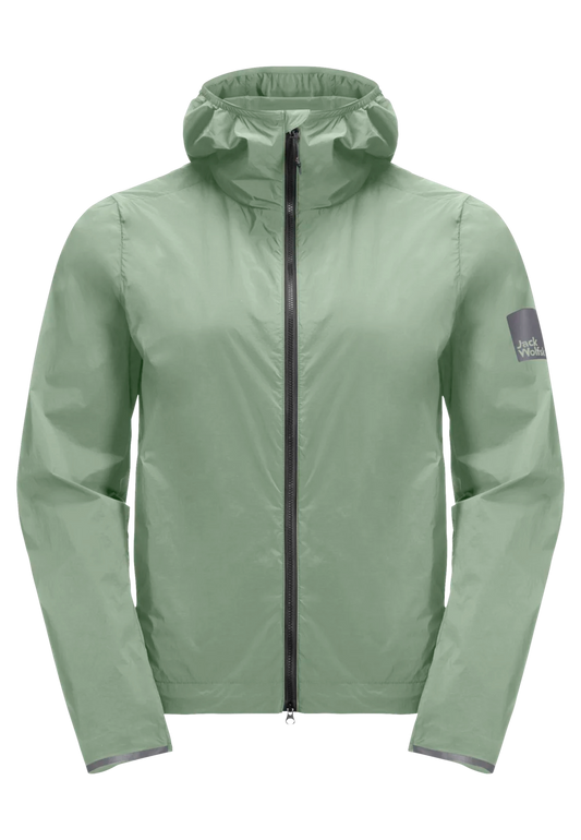 Jack Wolfskin W BIKE COMMUTE WIND JACKET W eucalyptus 2XL - PeakStyle