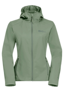 Jack Wolfskin W BORNBERG HOODY W eucalyptus 3XL - PeakStyle