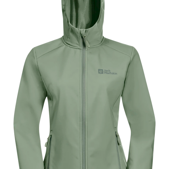 Jack Wolfskin W BORNBERG HOODY W eucalyptus 3XL - PeakStyle