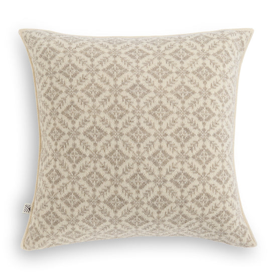 Dale Of Norway FROGNER Woll-Kissenhülle – Offwhite - Sand – Detail oder Lifestyle