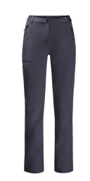 Jack Wolfskin W GEIGELSTEIN PANTS W Graphite 46L - PeakStyle