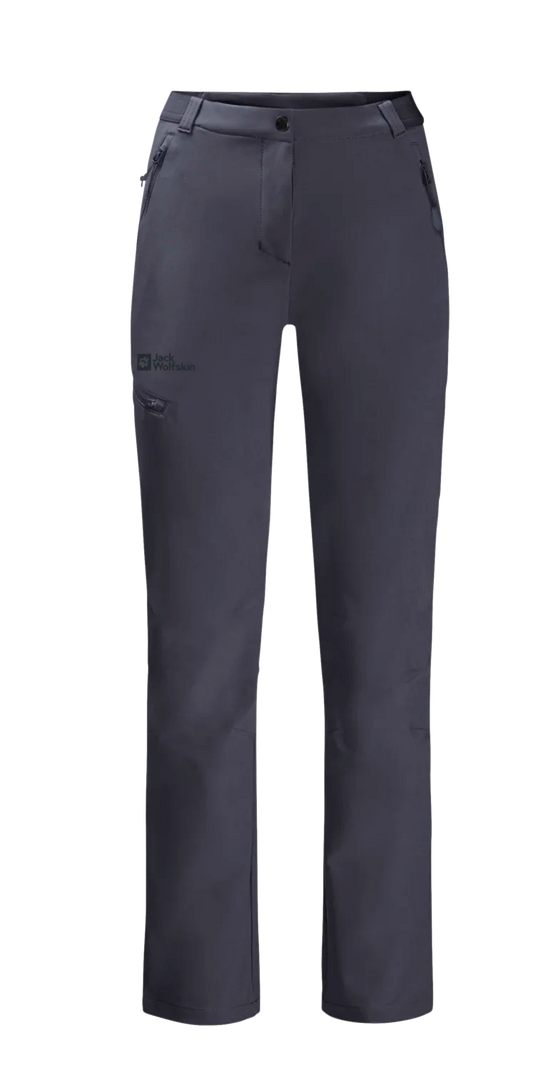 Jack Wolfskin W GEIGELSTEIN PANTS W Graphite 46L - PeakStyle