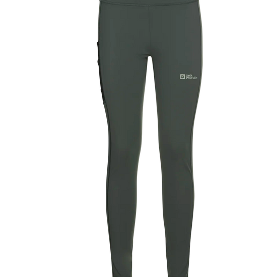 Jack Wolfskin W KLINTAL TIGHTS W slate green 2XL - PeakStyle
