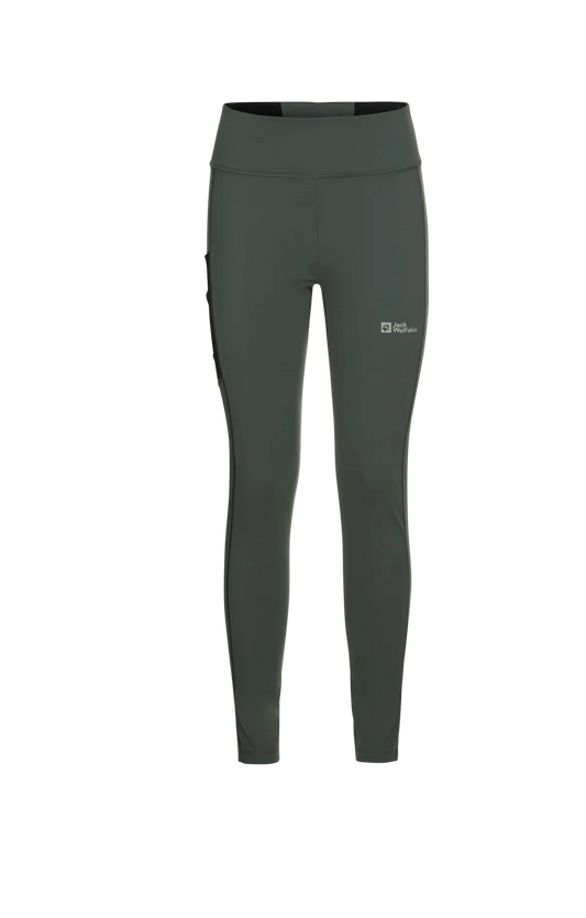 Jack Wolfskin W KLINTAL TIGHTS W slate green 2XL - PeakStyle