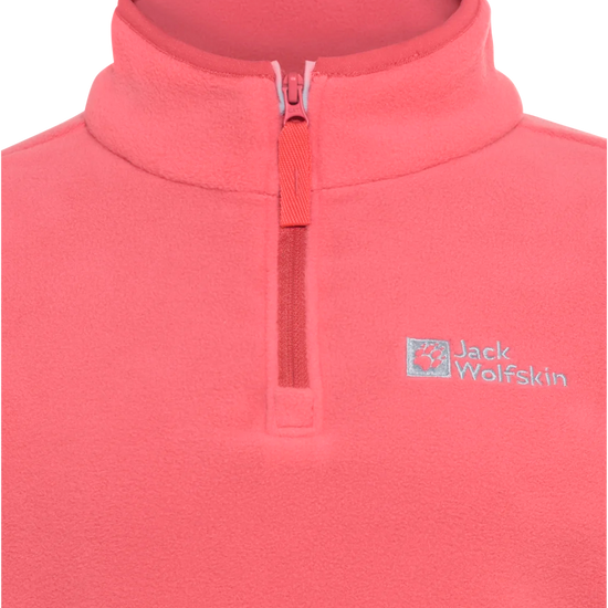 Jack Wolfskin TAUNUS HALFZIP K sunset coral 176 - PeakStyle