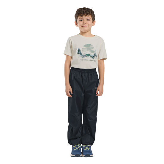 Jack Wolfskin RAINY DAYS PANTS KIDS Kinder Regenhose Black 1-ma100