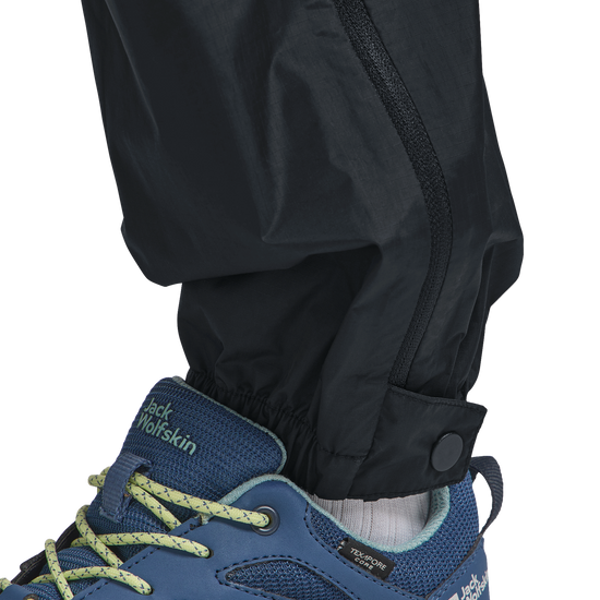 Jack Wolfskin RAINY DAYS PANTS KIDS Kinder Regenhose Black 4-ma131