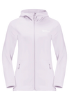Jack Wolfskin W BAISELBERG HOODED FZ W Pale Lavendar 2XL - PeakStyle