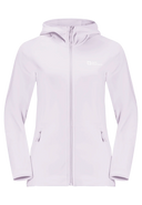 Jack Wolfskin W BAISELBERG HOODED FZ W Pale Lavendar 2XL - PeakStyle