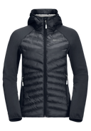 Jack Wolfskin W ROUTEBURN PRO HYBRID W Graphite Cool Grey 2XL - PeakStyle