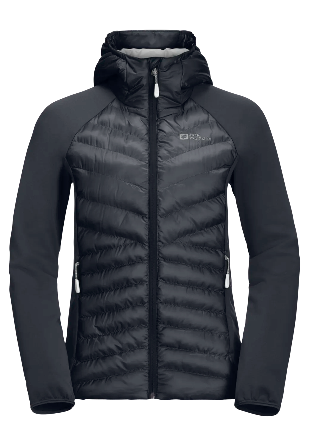 Jack Wolfskin W ROUTEBURN PRO HYBRID W Graphite Cool Grey 2XL - PeakStyle