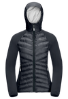Jack Wolfskin W ROUTEBURN PRO HYBRID W Graphite Cool Grey 2XL - PeakStyle