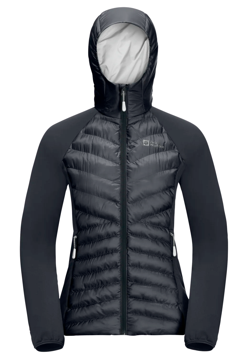 Jack Wolfskin W ROUTEBURN PRO HYBRID W Graphite Cool Grey 2XL - PeakStyle