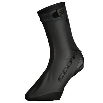SCOTT All Season 20 Fahrradüberschuhe Black Vorderansicht