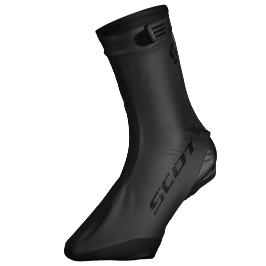 SCOTT All Season 20 Fahrradüberschuhe Black Vorderansicht