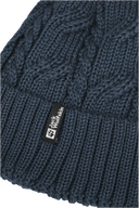 Jack Wolfskin POMPOM BEANIE midnight sky One Size - PeakStyle