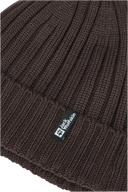 Jack Wolfskin RIB KNIT BEANIE peat One Size - PeakStyle