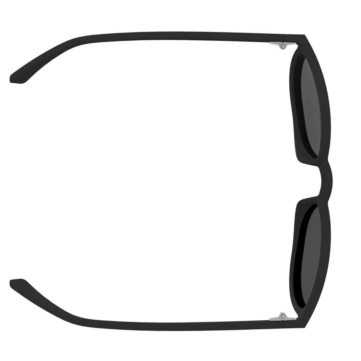 SCOTT Riff Polarized Sonnenbrille Black Matt – Rückansicht