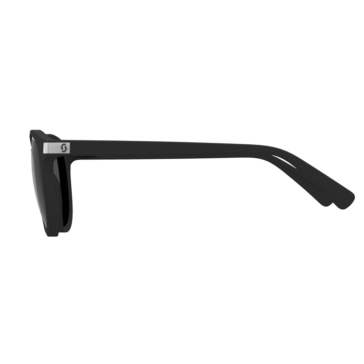 SCOTT Riff Polarized Sonnenbrille Black Matt – Schrägansicht