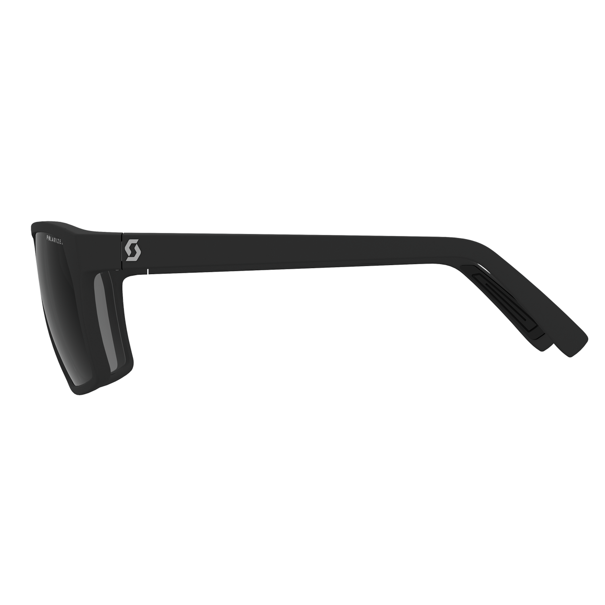 SCOTT Tune Polarized Sonnenbrille Black Matt – Schrägansicht