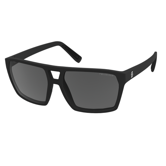 SCOTT Tune Polarized Sonnenbrille Black Matt – Frontansicht