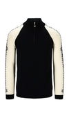 Dale Of Norway GEILO Merino-Pullover Herren – Black - Offwhite – Packshot